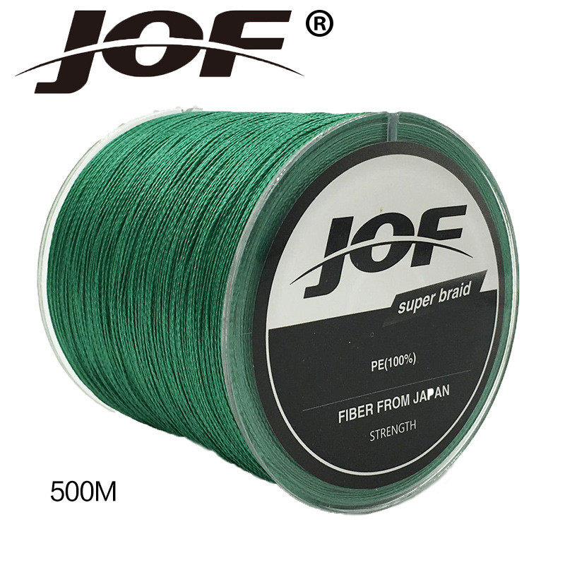 JOF4 Bện 500m Dây Câu Ngựa Mạnh 500m pe Line Xinli Fishing Gear Nhà Sản Xuất Dây Câu