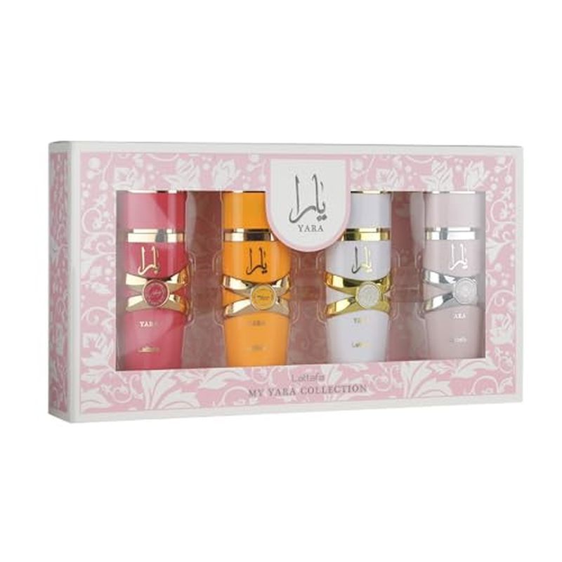 Bộ sưu tập nữ (Yara 4 × 25 ml – Tous de for + Yara Yara Yara + Kẹo) Lattafa + Moi Parfum Gift Eau My