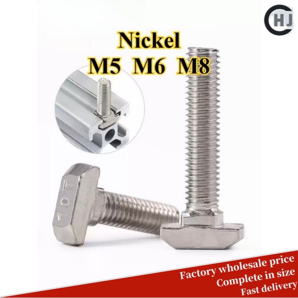 Bu lông hợp kim nhôm M5X10 M5X12 M5X16 M5X20 M6X12 M6X16 M6X20 bền chắc cho máy móc lắp ráp 40/20 cá
