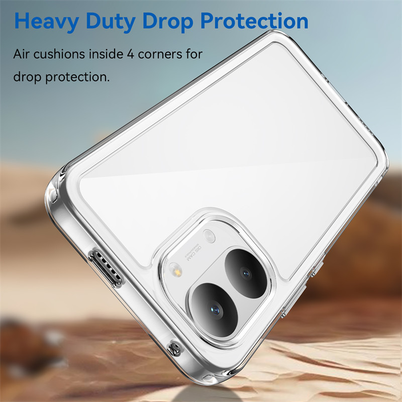 Dành Cho Xiaomi Poco X8 Pro Max Ốp Lưng Poco X8 Pro Max Ốp Lưng TPU viền Acrylic Mặt Sau Bảo Vệ Vỏ Đ