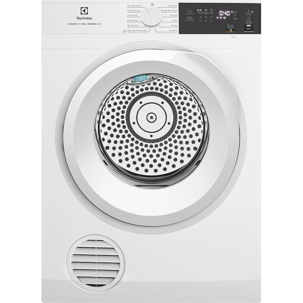 EDS904H3WC - Máy Sấy Quần Áo Thông Hơi Electrolux 9 Kg EDS904H3WC [Toàn Quốc]
