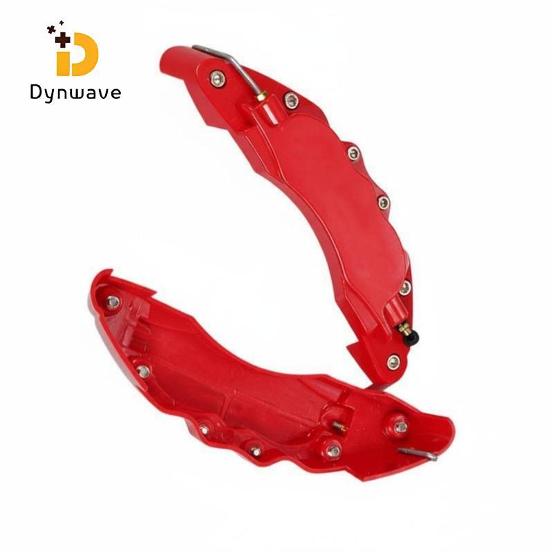 Dynwave Sport Red Brake Caliper Cover ABS Plastic Caliper Guard Nâng cấp cho vành xe và trang trí ng