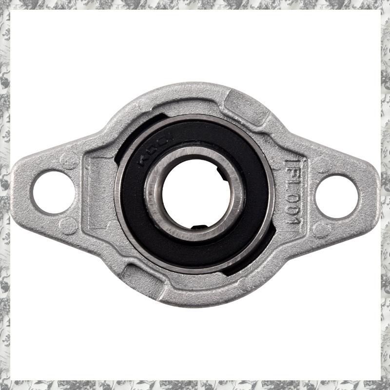 [D E O K] FL001 Hợp kim kẽm 12mm Lỗ khoan Gối tự căn chỉnh Mặt bích chịu lực