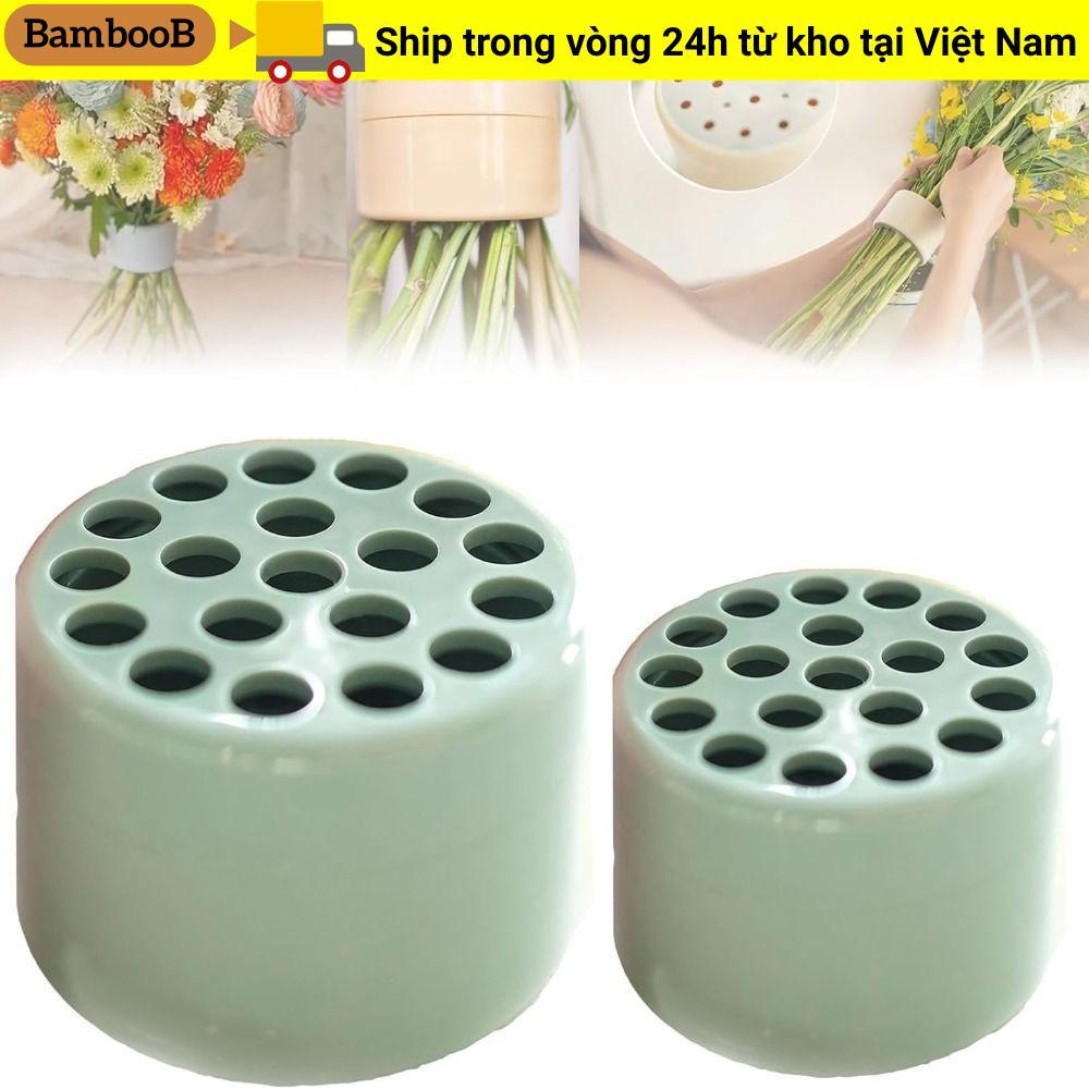 BAMBOOB Giá đỡ cắm hoa xoắn ốc cho bình, Giá đỡ thân hoa Ikebana bằng nhựa, Dụng cụ cắm hoa DIY Bó h