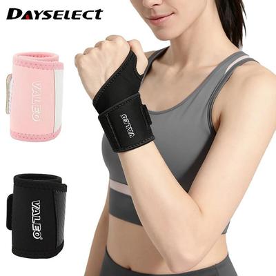 DAYSELECT 1 Miếng Dây Đeo Tay Thể Thao Cầu Lông Cử Tạ Có Thể Điều Chỉnh Nén Hỗ Trợ Cổ Tay