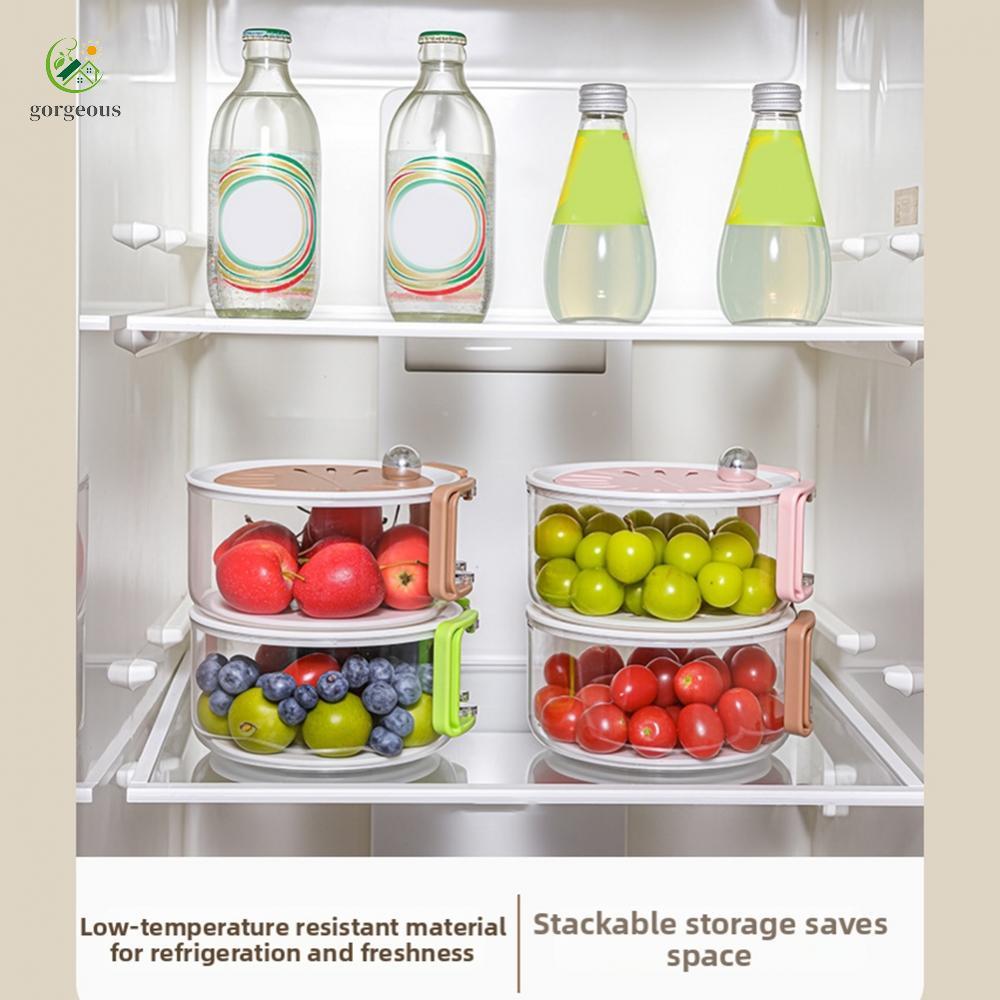[FUXIN]Food Washing Basket with Lid Multipurpose Drain Basket for Vegetables and Fruits