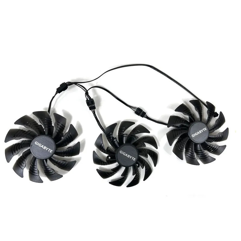 Quạt làm mát MỚI T129215BU PLD10015B12H 95MM 4PIN Cho Gigabyte AORUS GTX1070 1080TI Xtreme Edition Q