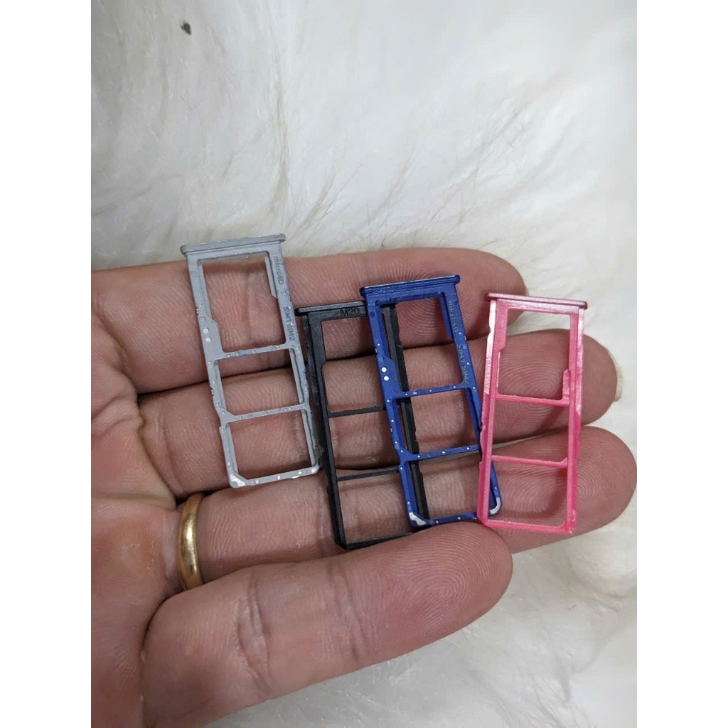 Khay Đựng Sim Samsung Galaxy M02 Zin Khay Thẻ Nhớ Tray Sim SD Thay Thé Có BH