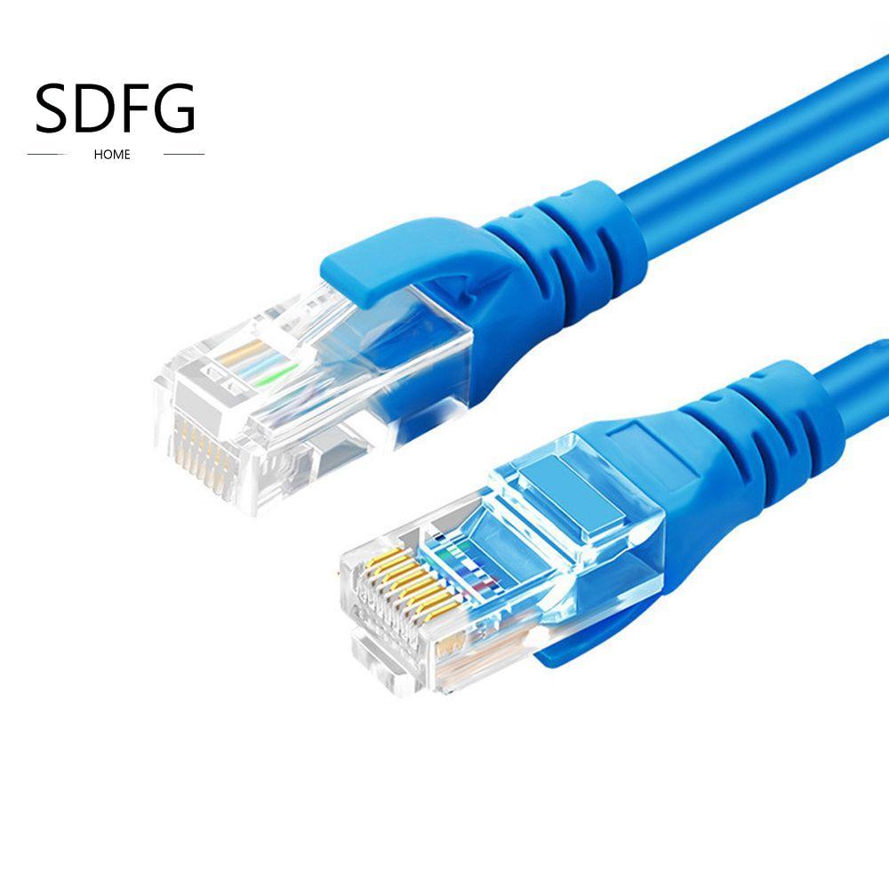 SDFG 24AWG Cáp Patch Laptop RJ 45 Splitter Internet Modem Ethernet Network Router PC Cat5 Patch Cord