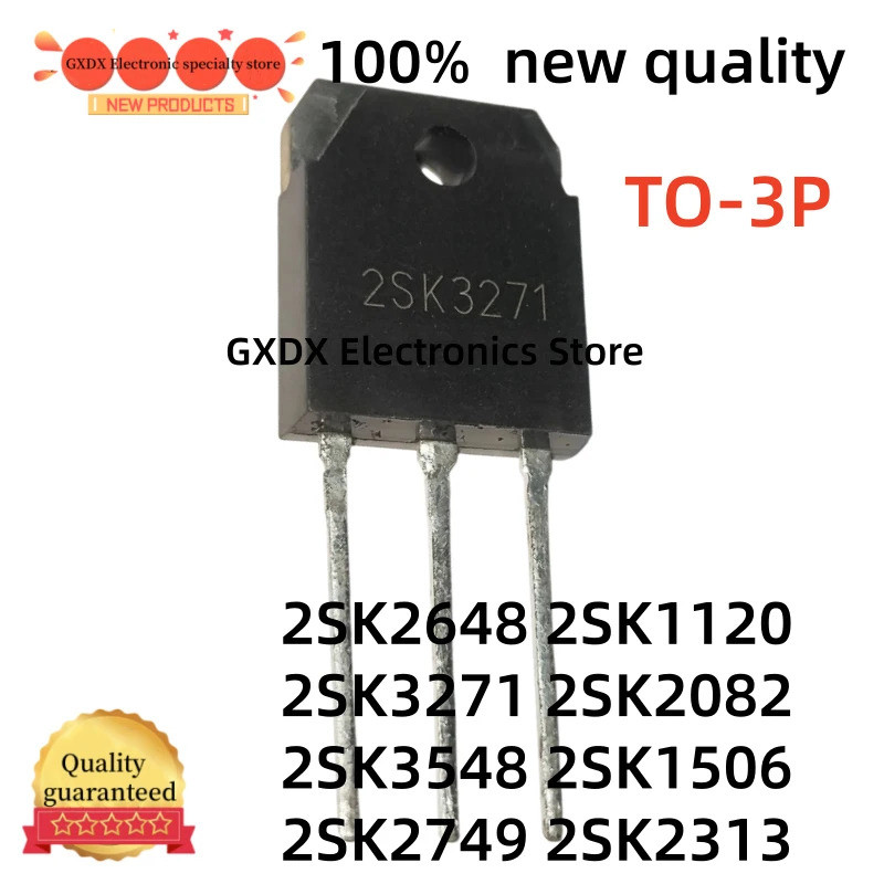 5 Chiếc 2SK3271 2SK2648 2SK2749 2SK2082 K2082 2SK1506 K1506 2SK1120 K1120 K1120 2SK2313 2SK3518 TO-3
