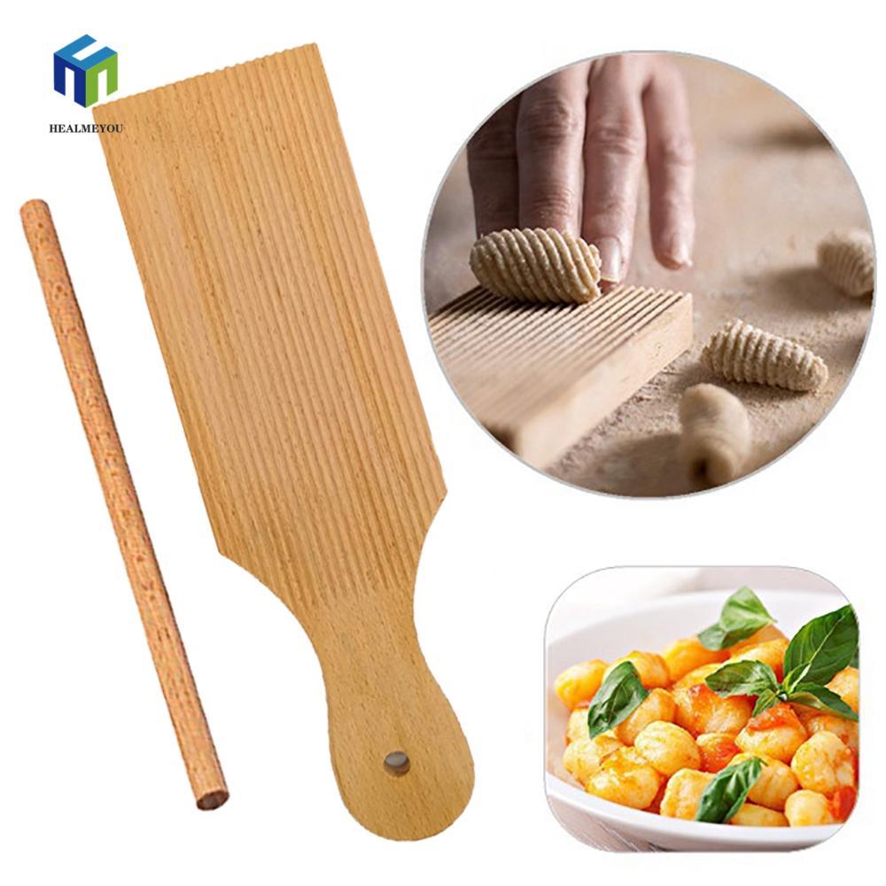 HEALMEYOU Gnocchi Con Lăn Popsicles Nhà Bếp Sử Dụng Tại Nhà Mì Bàn Tự Chế Máy Nướng Chống Dính Bảng 