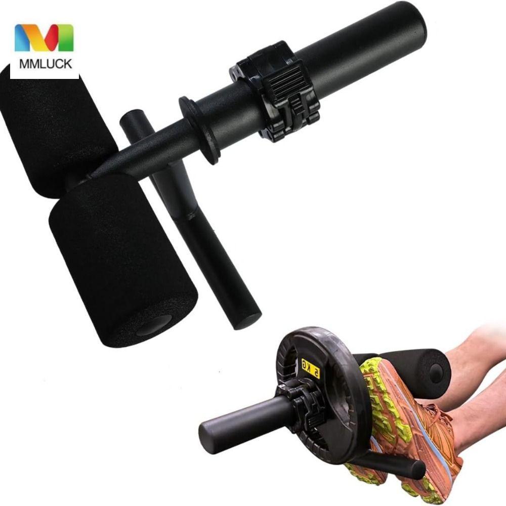 MMLUCK Tibialis Bar Leg Machine, Barbell Plate Buckle Foam Tib Bar, Webbing Nâng Trọng Lượng Chắc Ch