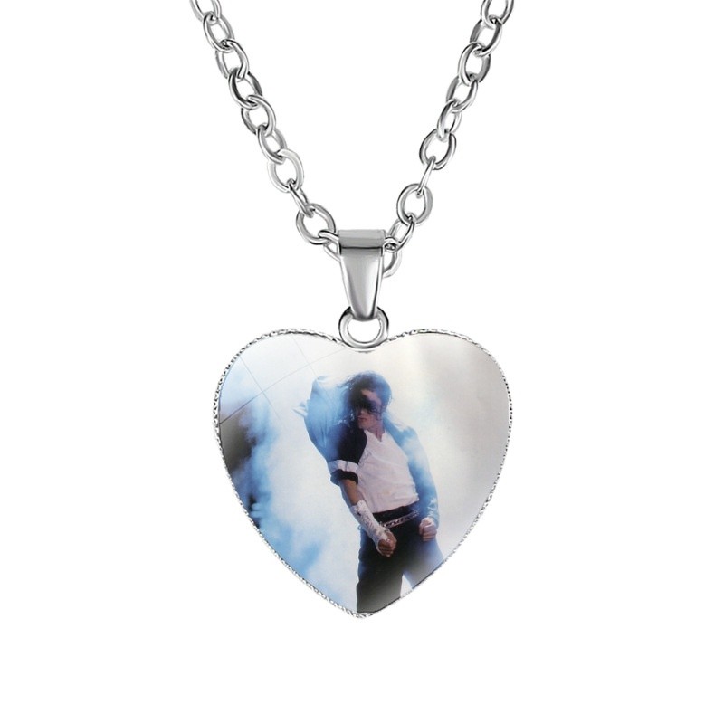 Vòng cổ mặt dây chuyền Michael Jackson Merchandise Merch Sinh nhật cho người bạn thân nhất Gff