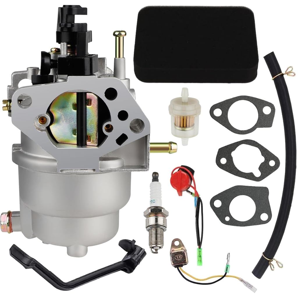 Bộ chế hòa khí HUZTL cho Generac GP5000 GP5500 GP6500 0J58620157 Máy phát điện 5KW 5.5KW 6.5KW 389cc
