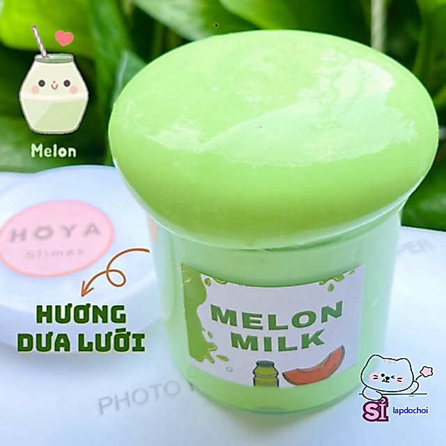 Sữa Dưa Lưới MELON MILK Hương Dưa Lưới Slime Cơ Bản Dưa Lưới Cho Bé Yêu Giầu Đã Có