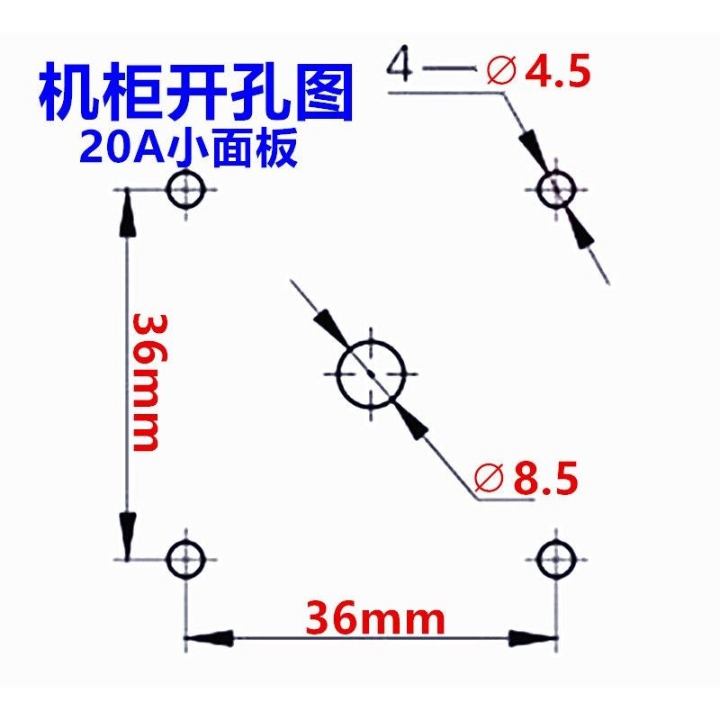 Pin Xe Ô Tô Không Thể Sử Dụng LW26 20A / 25A / 32A / 63A Công Tắc Chuyển Đổi Đa Năng Công Tắc Chuyển
