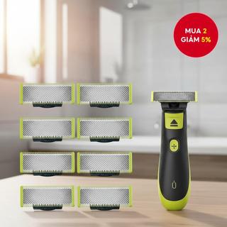  Lưỡi thay thế cho Philips OneBlade QP210 QP220 QP230 QP2520 QP2530 QP2527 QP2533 QP2630 QP6520