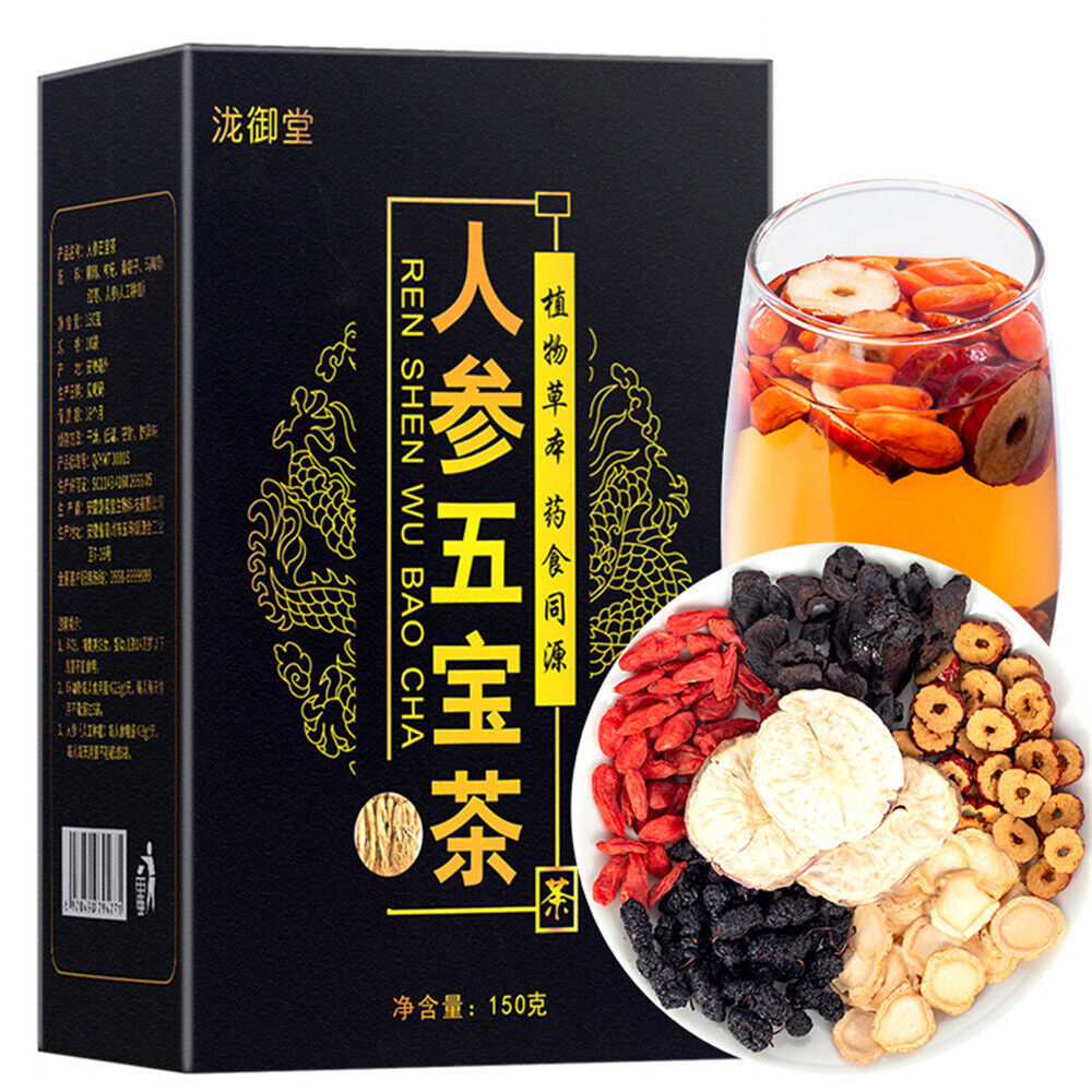 Korean Red Ginseng Tea Natural Energy Boosting Supplement