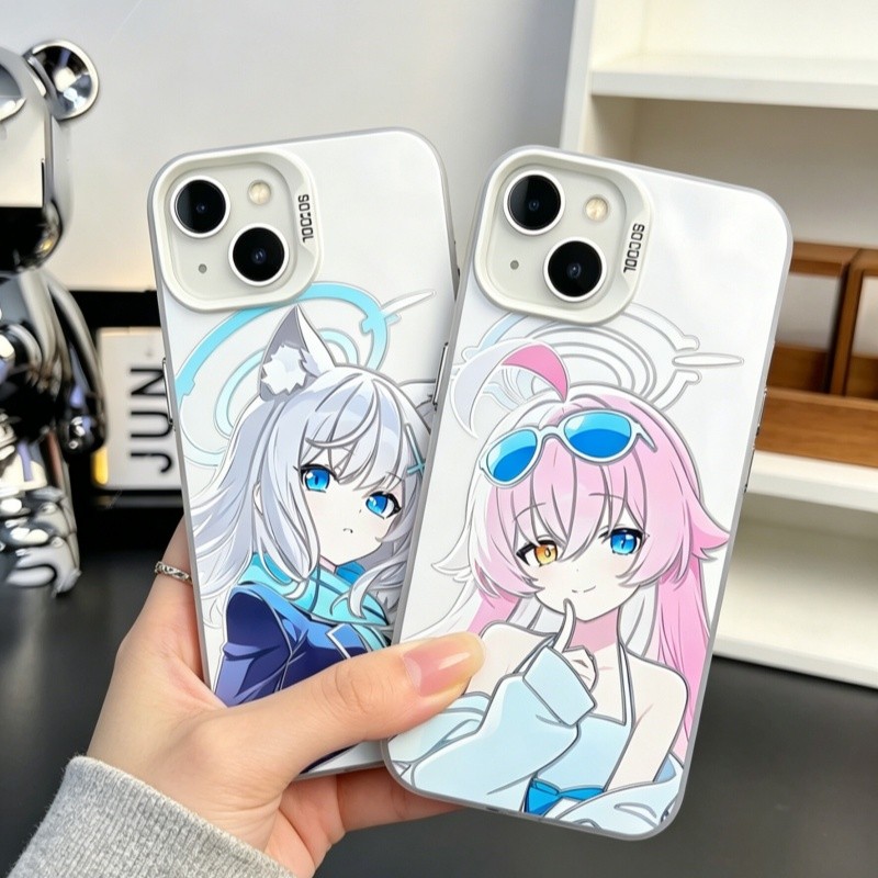 Blue Archive The Animation Vỏ Điện Thoại Cho OPPO A5 A3 Pro A5X A3X A60 A79 A78 A38 A18 A98 A58 Lase
