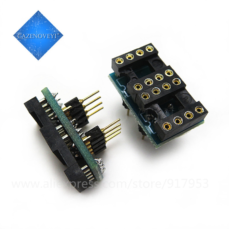 1 Mảnh Ghế Mạ Vàng Đơn op IC DIP Công Tắc Ghế Kép op Amp Thích Hợp Cho OPA627 AD797