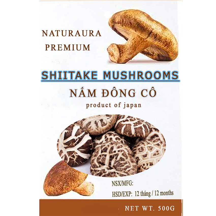 Nấm Đông Cô Nhật 500g khô [Natural Food Ohsawa]
