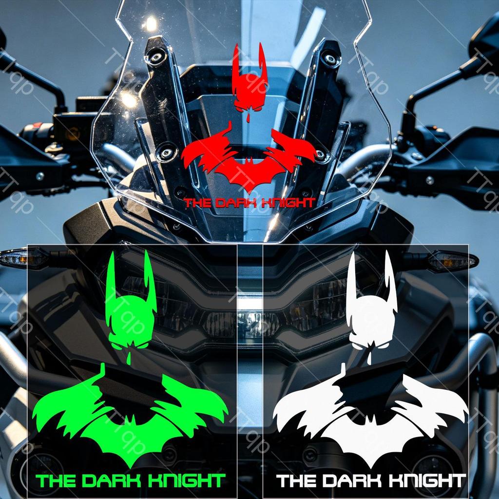 2 Chiếc Batman Phong Cách Xe Máy Miếng Dán Siêu Phản Quang Decal Xe Tay Ga Trang Trí Cơ Thể Phụ Kiện