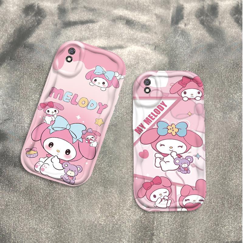 Ốp Lưng Cho Redmi 9A 9i Hoạt Hình Silicon Bé Gái Mềm Ốp lưng TPU My Melody Sanrio Chống Sốc Ốp Lưng