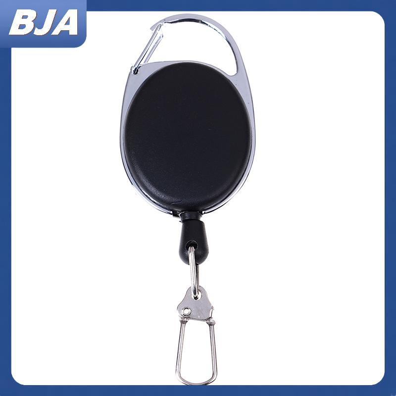 BJA 1 Chiếc Recoil Kéo Dài Móc Khóa Vòng Kẹp Kéo Móc Khóa Rút BJA