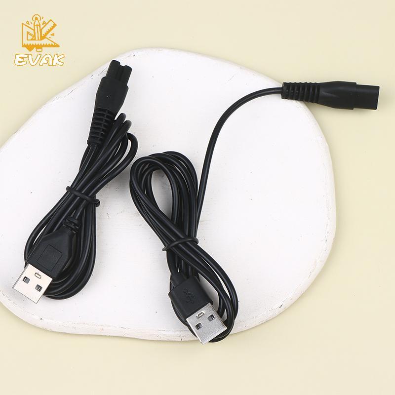 Alittlesetrtu 0.8 / 1M Cáp USB Dây Sạc Lỗ Đồng Phù Hợp Với 5V Đèn Pin Máy Cạo Râu Tóc Dây Đơn Lỗ 1.5