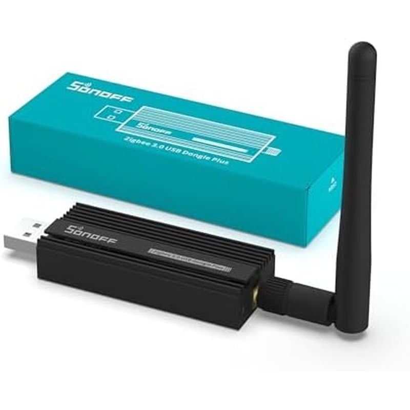 SONOFF Zigbee 3.0 USB Dongle Plus, Zigbee Gateway TI CC2652P + CP2102N Zigbee USB Stick, Zigbee Hub 