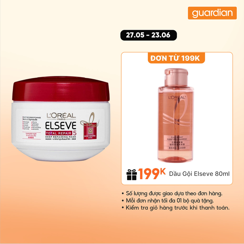 Kem Ủ Giúp Phục Hồi Elseve L'Oréal Paris 200Ml