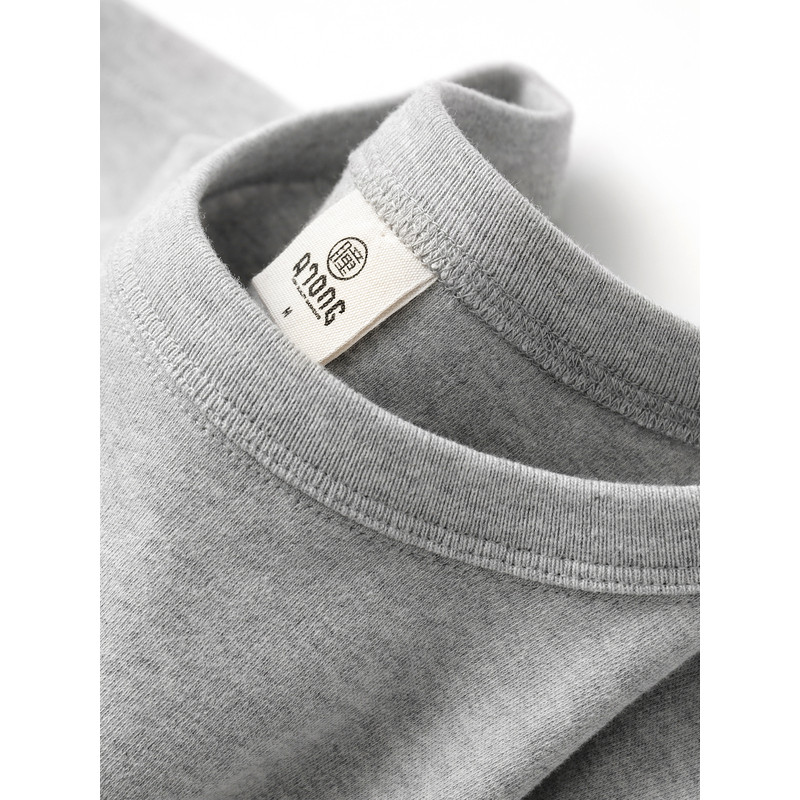 [Phong cách phần thưởng phúc lợi Giá gốc 79 Yuan] Ba kim Cotton nguyên chất nặng dáng rộng Áo thun d