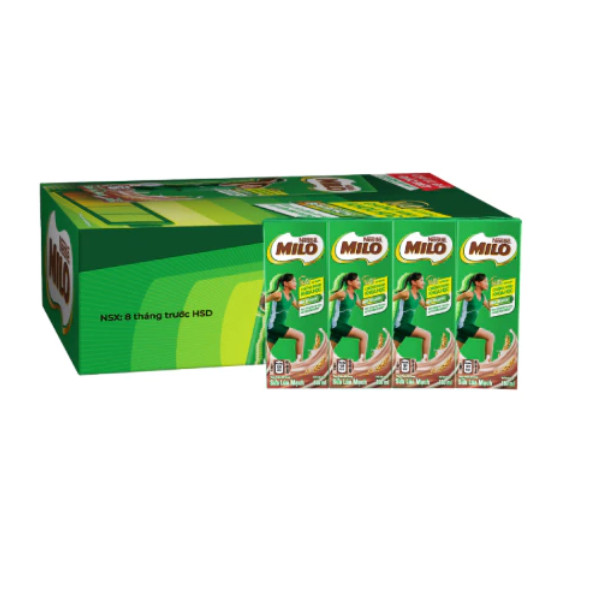 Thùng 48 hộp sữa Milo 180ml