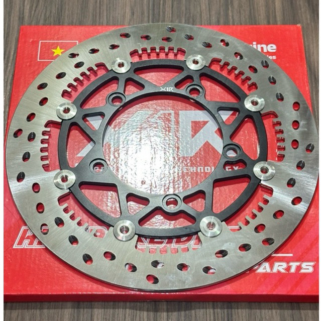 Đĩa X1R Floating CNC cho xe Exciter 150 size 298mm - màu đen