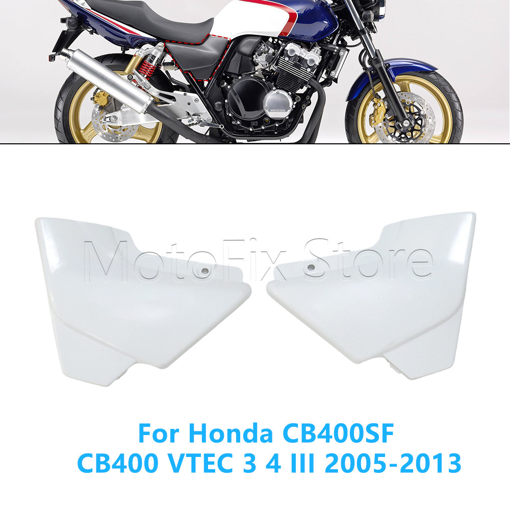 Xe Máy Fairing Trái Phải Bảng Điều Khiển Bao Nhựa ABS Phụ Kiện Trang Trí Cho Xe Honda CB400SF CB400 
