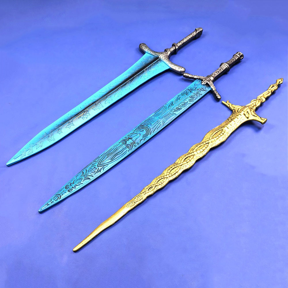 [Đặt hàng trước] Thanh kiếm kiếm kiếm kiếm từ vòng Elden Chất liệu gỗ Cosplay Không mài