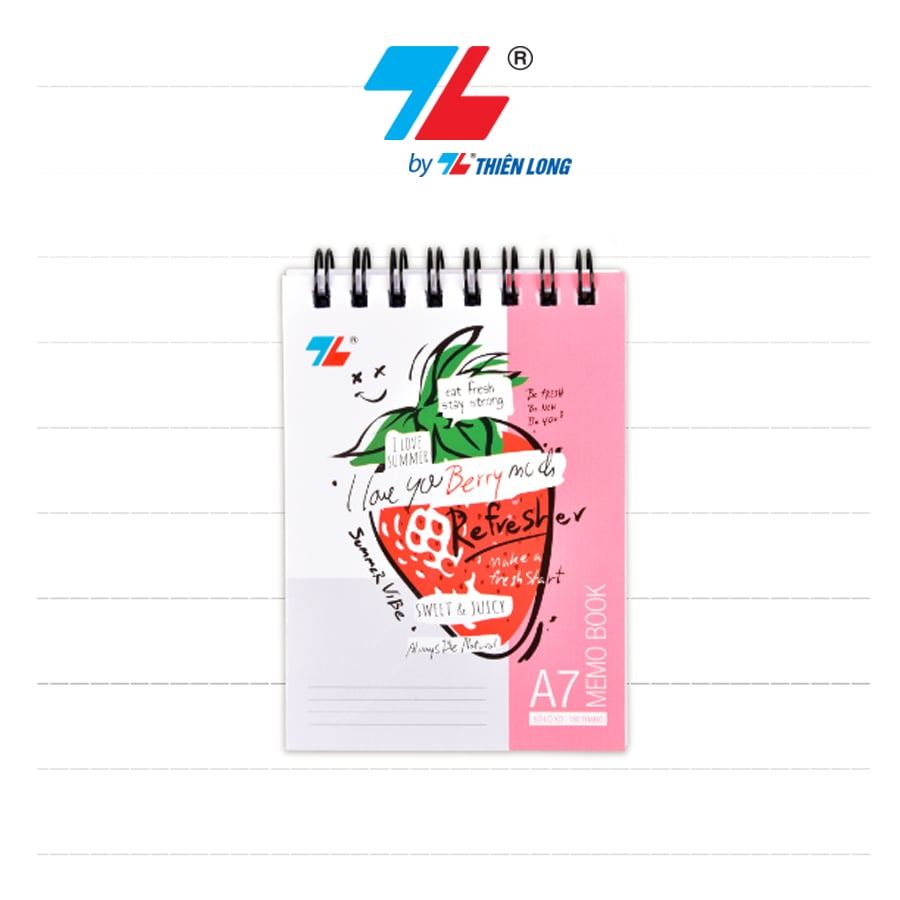 Combo 10 Sổ lò xo A7 Thiên Long dành cho học sinh sinh viên, nhân viên văn phòng