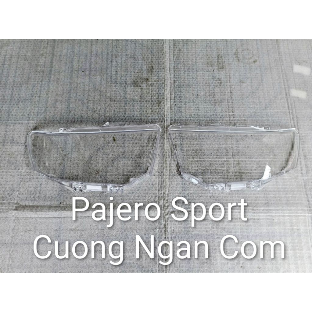 Kính đèn pha (Lens headlamp) Pajero Sport 2013-2015