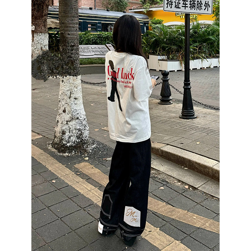 Net Image Chất lượng gốc 1.004 Đen 30 Yuan S đến 3XL