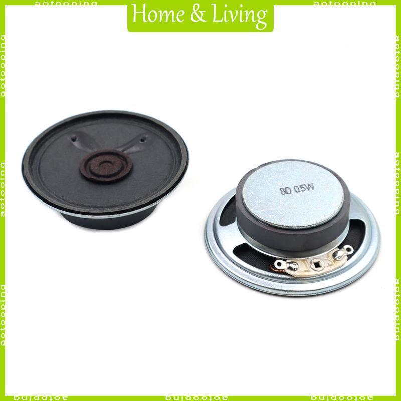 AOTO 0 5W 8Ohm Loa Mini Loa Sừng Siêu Mỏng Đường Kính 50MM 5CM 8Ohm 0 5 cho Loa W