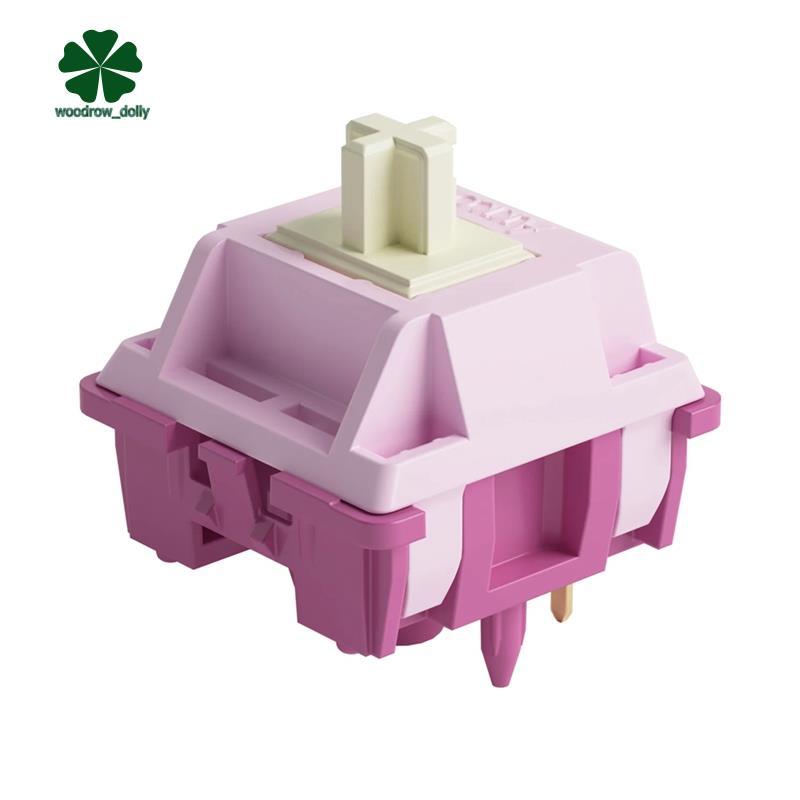 45 Chiếc Creamy Pro Switch 5 Chân 30gf Đoạn Tương Thích Với Bàn Phím Cơ MX