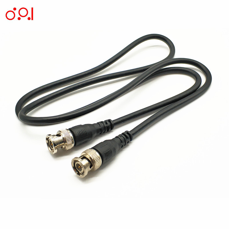 BNC Nam Sang Nam Cáp Nối Dài BNC Nam Jumper Nam Over-Cable Q9 Cáp Video Giám Sát Phụ Kiện BNC Kết Nố