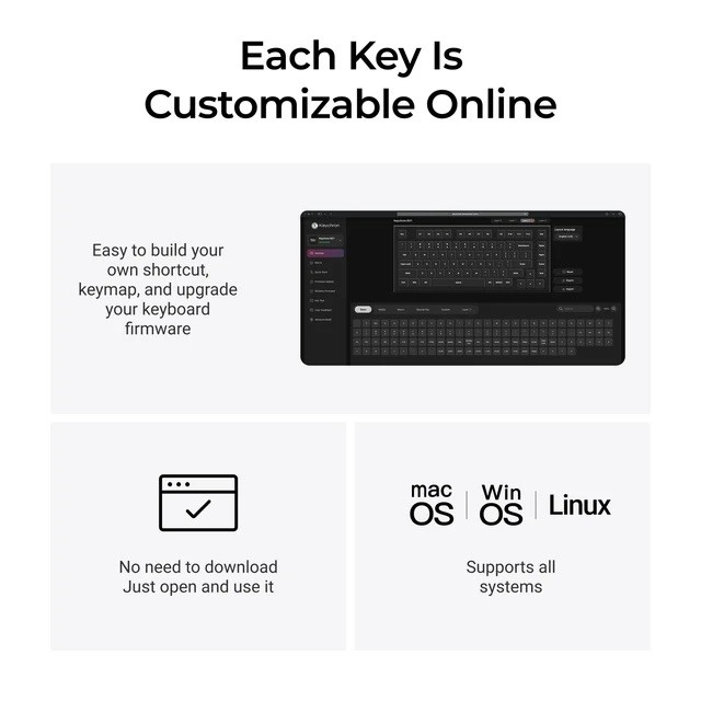 Bàn Phím Văn Phòng Keychron B31, B33, B36 Wireless Ultra Slim Full/TKL/75% Chính Hãng | BigBuy360 - bigbuy360.vn