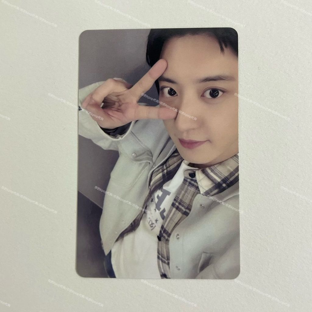 EXO Photocard Regular Eighth Series CHANYEOL Thẻ Trung Quốc Back Phiên bản chính hãng