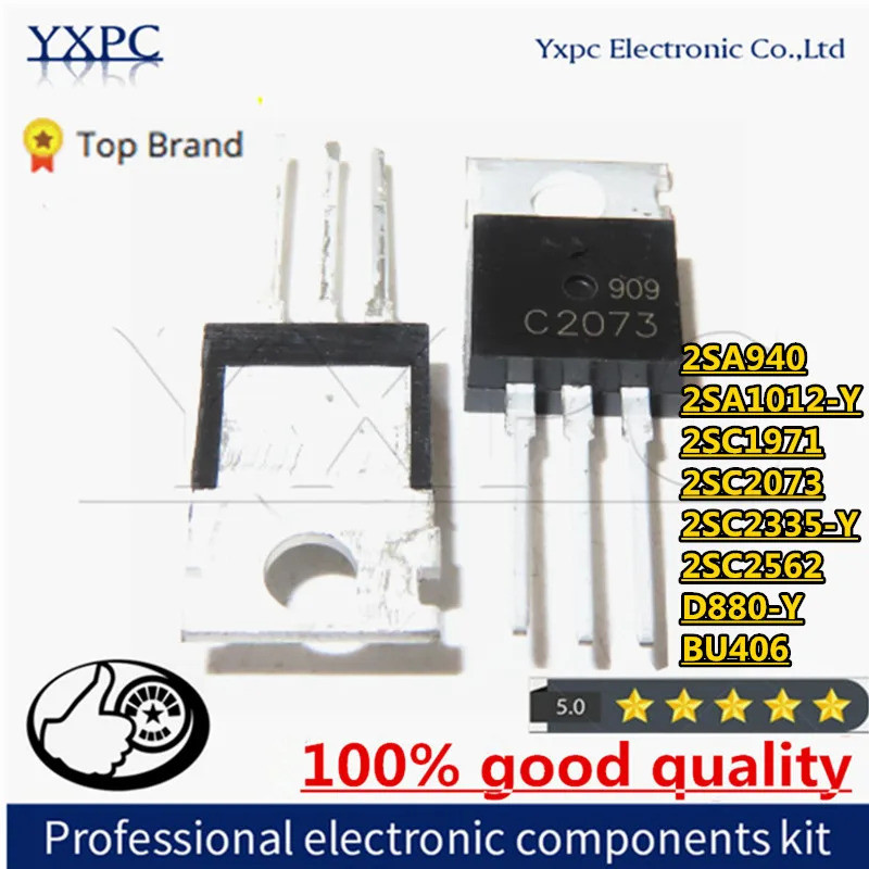 5 Chiếc 2SA940 A940 2SA1012 A1012 2SA1012-Y C1971 2SC1971 C2073 2SC2073 C2335 2SC2335 2SC2335 2SC233