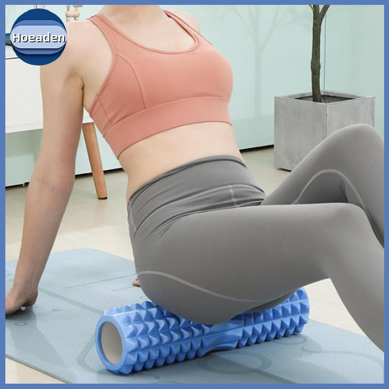 Hoeaden Yoga Cột Con Lăn Thiết Bị Tập Thể Dục EVA Foam Roller Yoga Pilates Yoga Blo Tập Gym Roller V