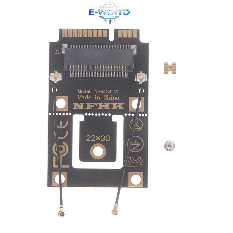 Bộ chuyển đổi E-WOITD M.2 NGFF sang Mini PCI-E (PCIe + USB) cho M.2 Wifi Wlan E-WOITD