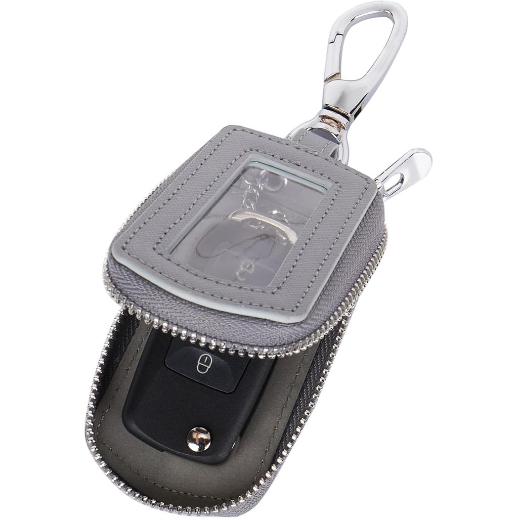 LinsCraft Universal Premium Car Key Fob Case, Leather Key Fob Cover, Key Fob Protector, Key Fob hold