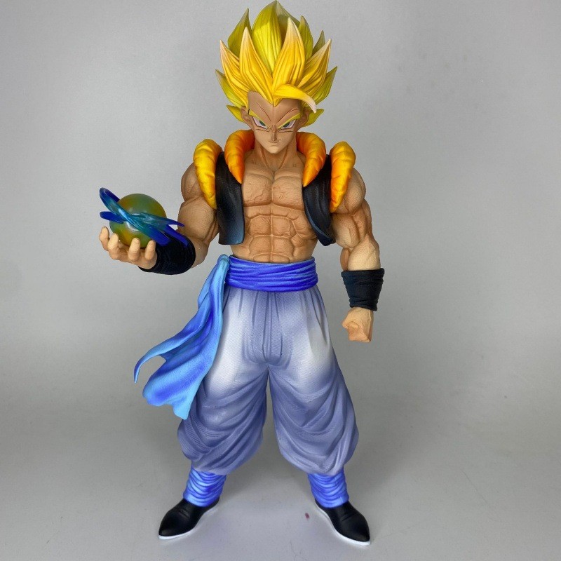 FBRW Dragon Ball peripheral series: Unparalleled Gogeta figure, standing Gogeta statue, Super Saiyan