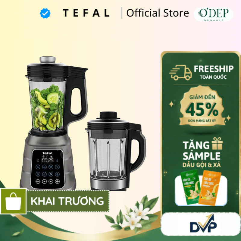 Máy xay sinh tố và làm sữa hạt Tefal Ultra Blend Boost BL985A31 - Chính hãng - SHOP DVP